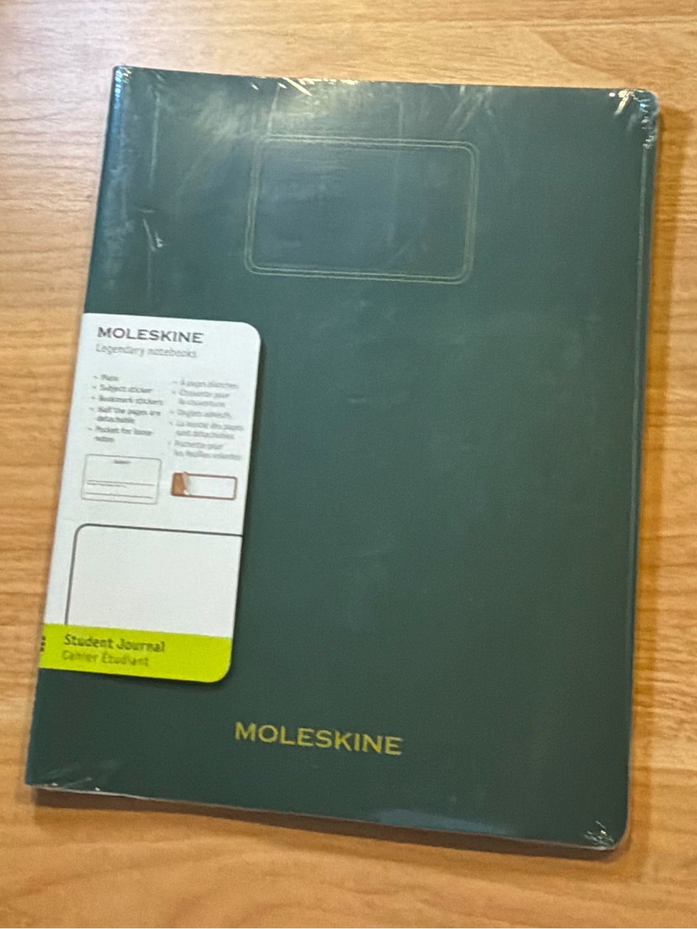 Moleskine Student Cahier Journal Soft Cover Ruled XXL (8.5" x 11") Myrtle Green